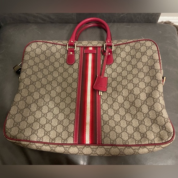GUCCI Sherry Line Business Briefcase Bag - Picture 12 of 16
